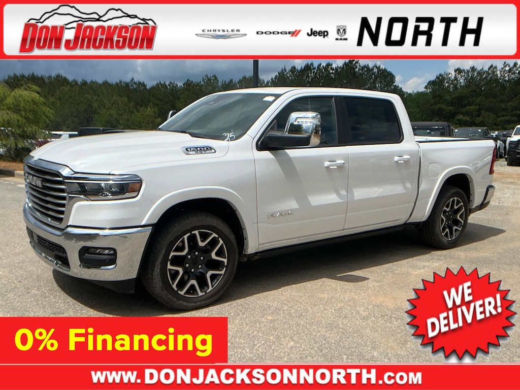 New 2025 Ram 1500 LARAMIE CREW CAB 4X4 5'7 BOX Pickup