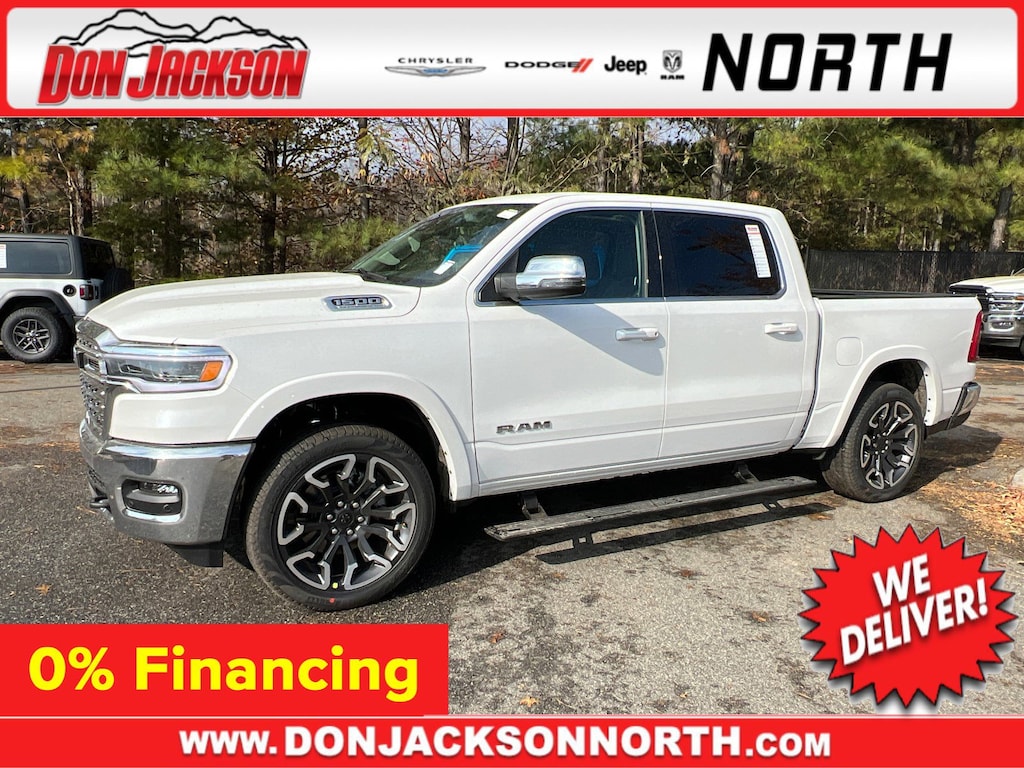 New 2026 Ram 1500 LIMITED LONGHORN CREW CAB 4X4 5'7 BOX Pickup