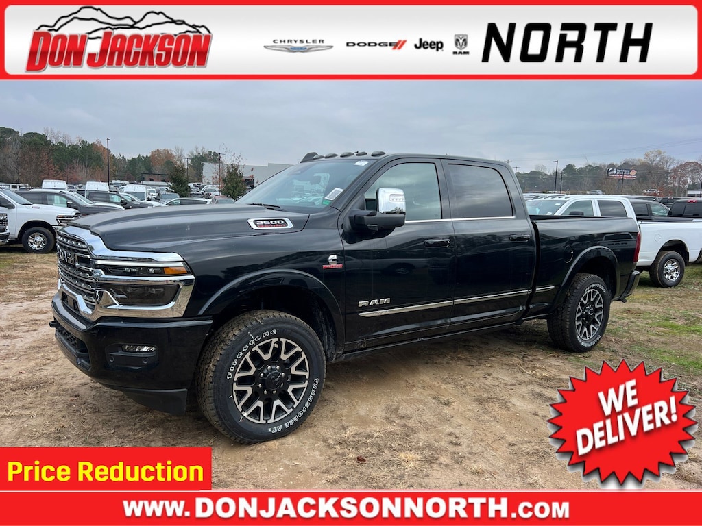 New 2025 Ram 2500 LIMITED CREW CAB 4X4 6'4 BOX Pickup