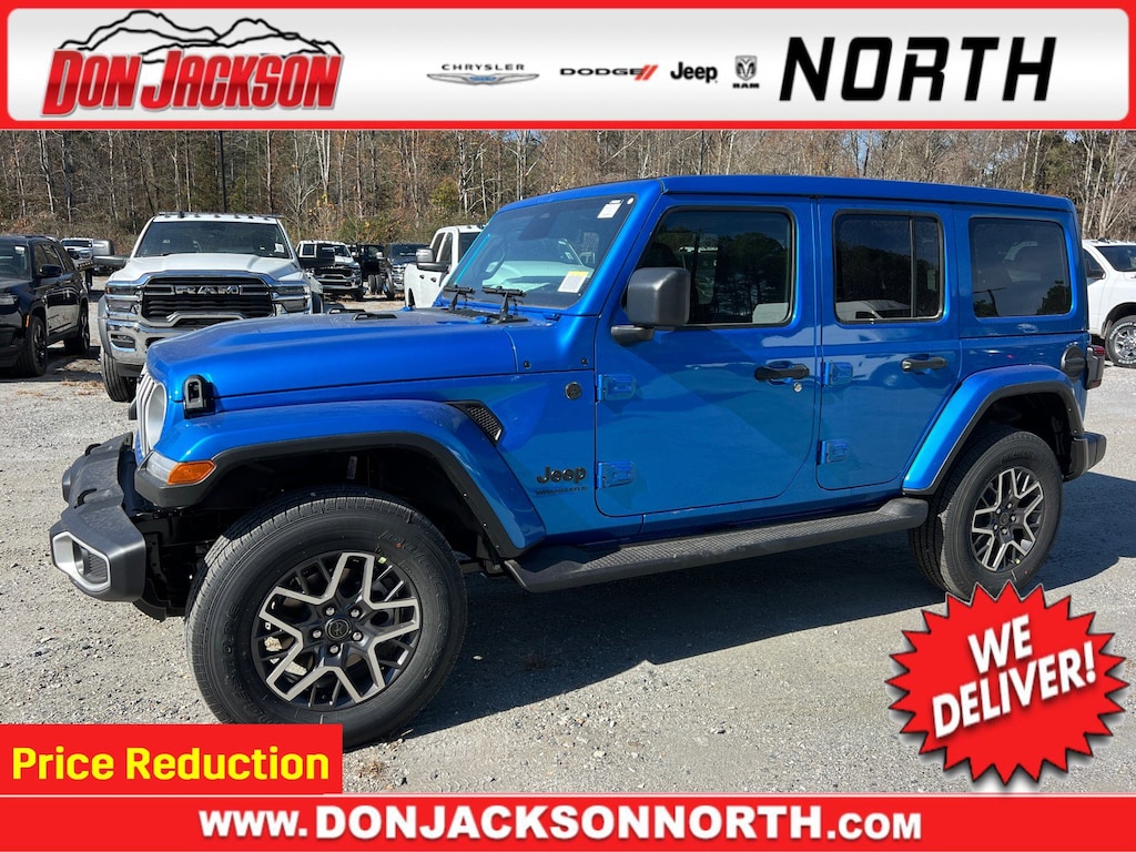 New 2026 Jeep Wrangler 4-DOOR SAHARA Sport Utility