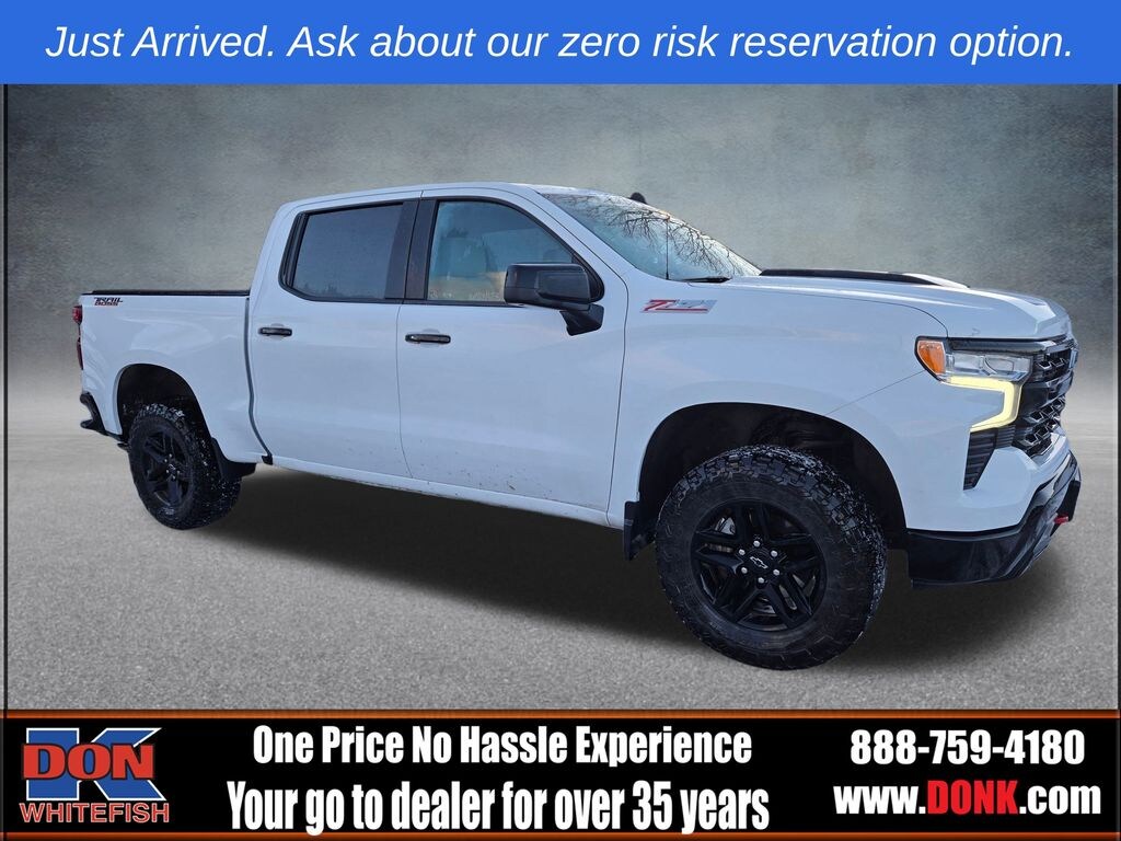 Used 2022 Chevrolet Silverado 1500 LT Trail Boss Truck Crew Cab