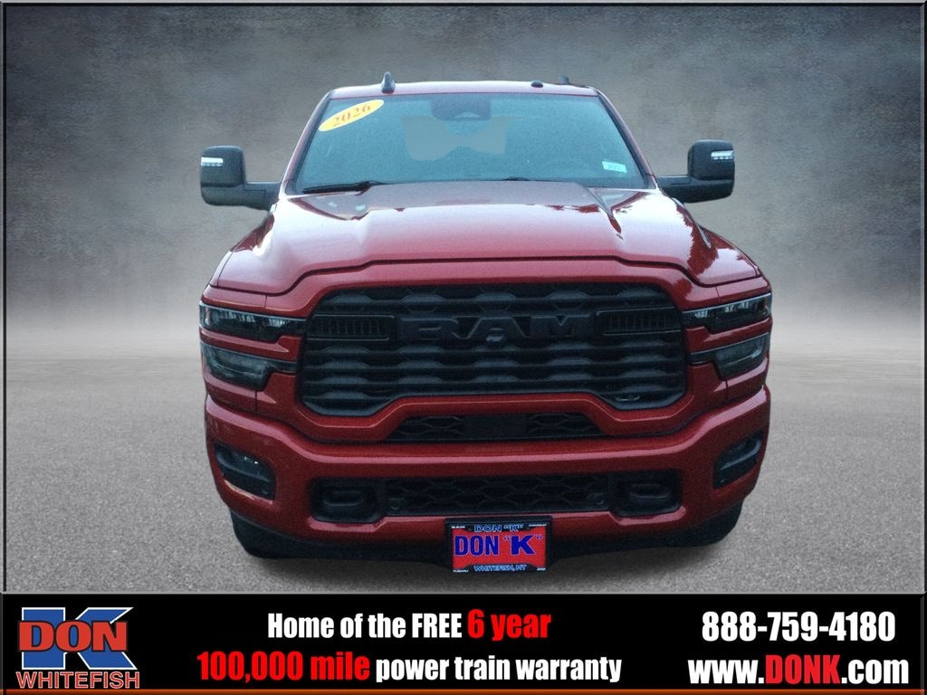 New 2026 Ram 3500 BIG HORN CREW CAB 4X4 6'4 BOX Pickup