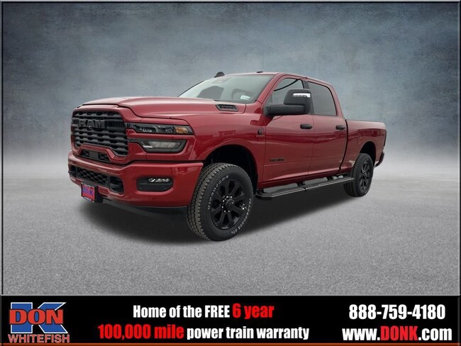 New 2026 Ram 3500 BIG HORN CREW CAB 4X4 6'4 BOX Pickup for sale in Whitefish, MT