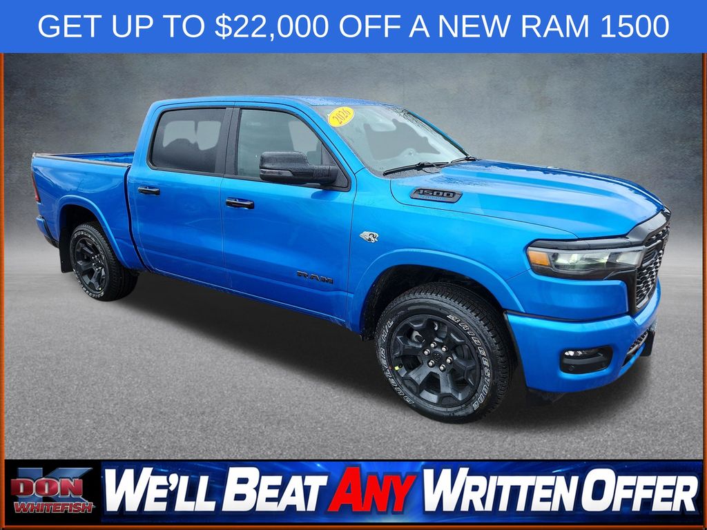 2026 Ram 1500 BIG HORN CREW CAB 4X4 5'7 BOX