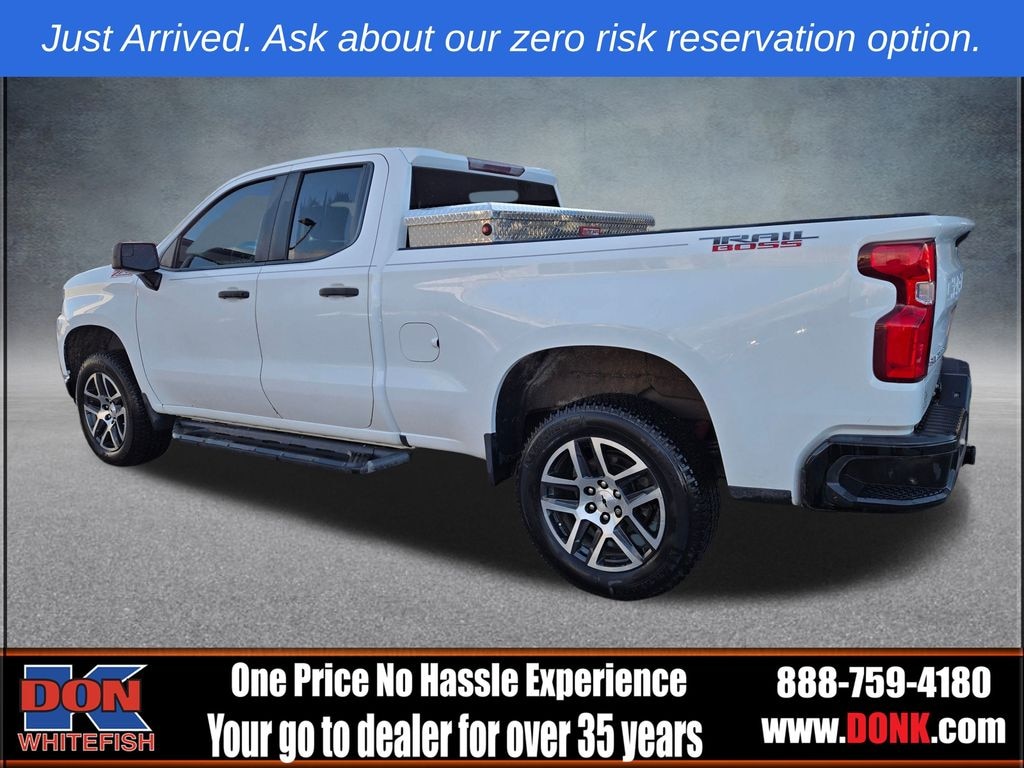 Used 2019 Chevrolet Silverado 1500 Silverado Custom Trail Boss Truck Double Cab