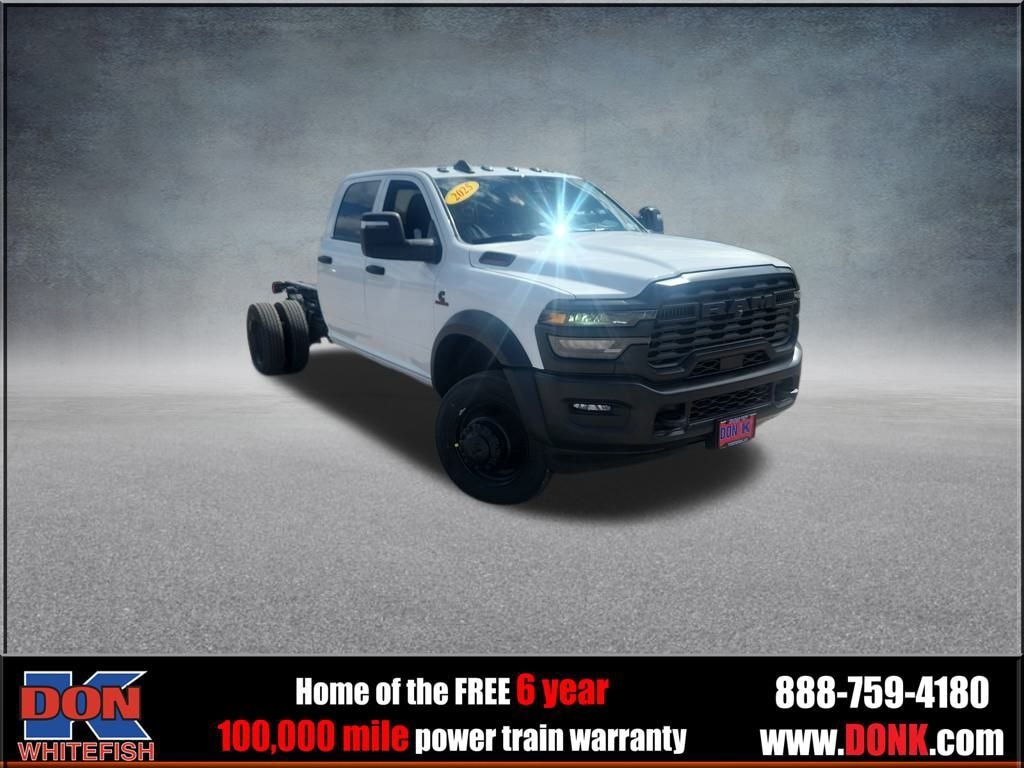 New 2025 Ram 5500 Chassis Cab 5500 TRADESMAN CHASSIS CREW CAB 4X4 60' CA Pickup