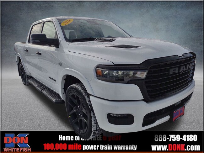 New 2026 Ram 1500 LARAMIE CREW CAB 4X4 5'7 BOX Pickup for sale in Whitefish, MT