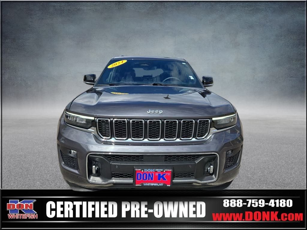 Certified 2024 Jeep Grand Cherokee Overland SUV