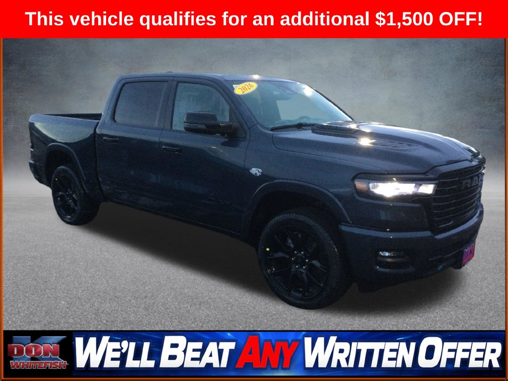 2026 Ram 1500 LARAMIE CREW CAB 4X4 5'7 BOX Pickup