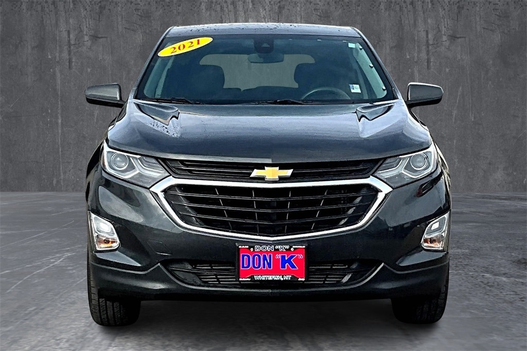 Used 2021 Chevrolet Equinox LT with VIN 2GNAXTEV0M6144268 for sale in Whitefish, MT