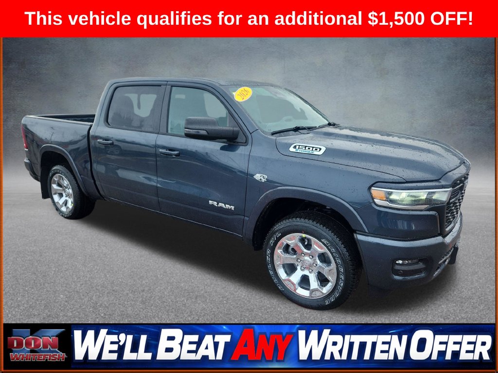 2026 Ram 1500 BIG HORN CREW CAB 4X4 5'7 BOX Pickup