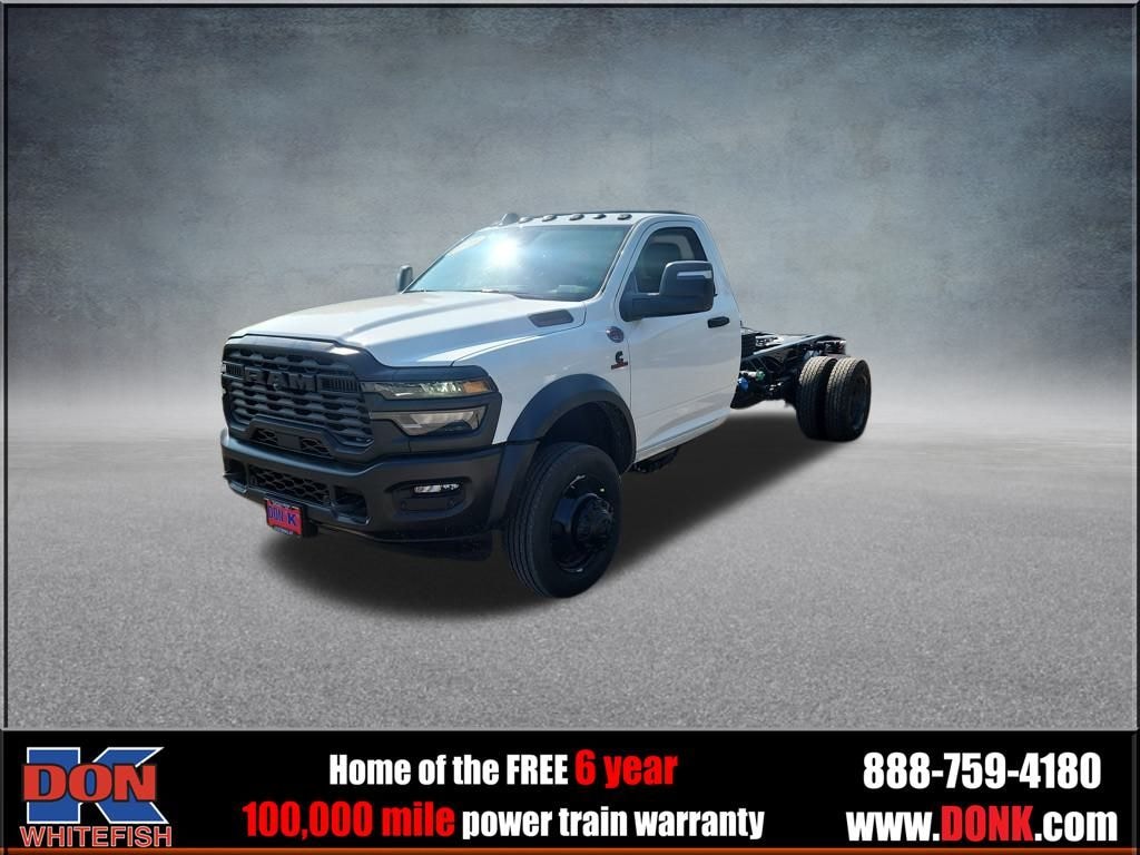 New 2025 Ram 5500 Chassis Cab 5500 TRADESMAN CHASSIS REGULAR CAB 4X4 84' CA Pickup