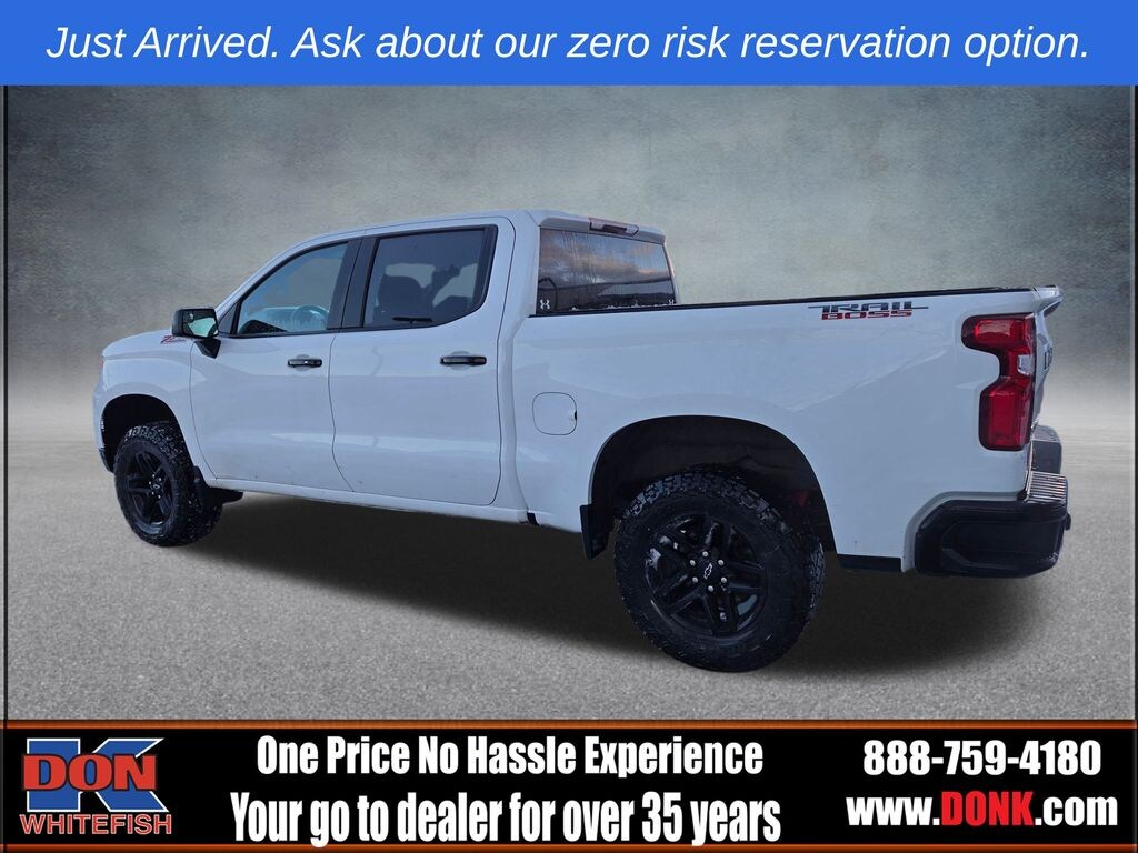 Used 2022 Chevrolet Silverado 1500 LT Trail Boss Truck Crew Cab