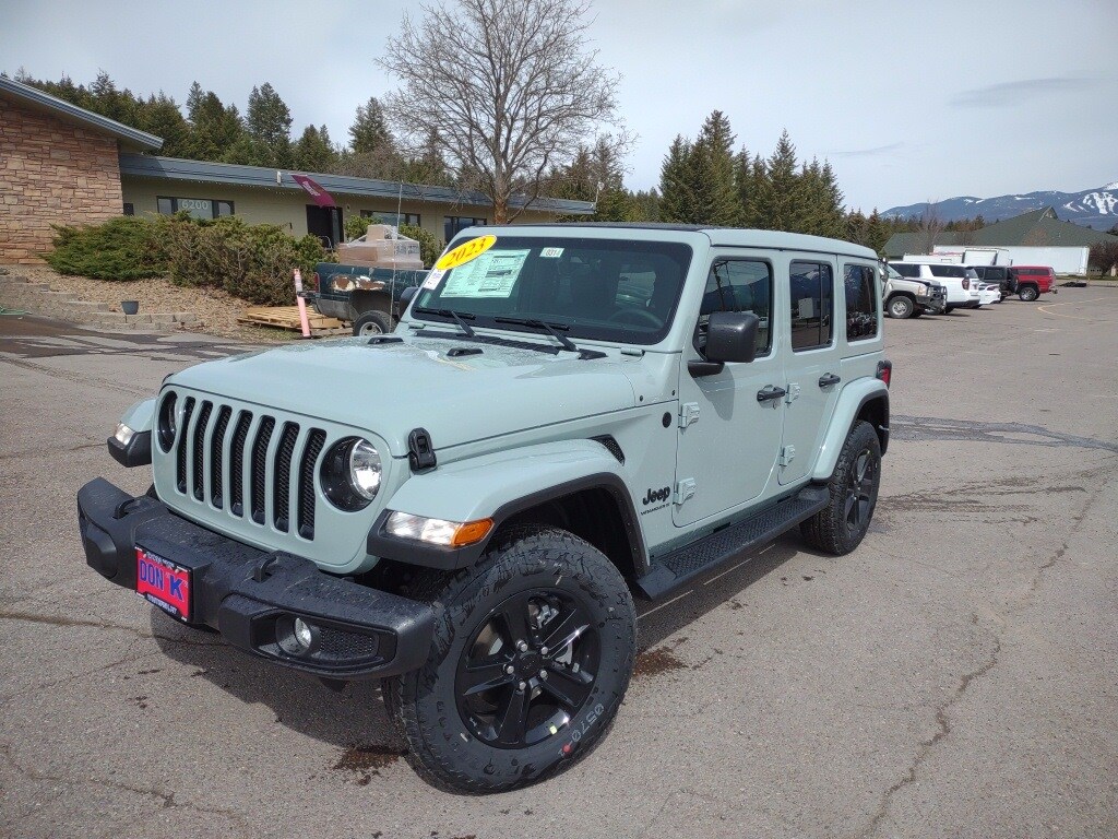 New 2023 Jeep Wrangler 4-DOOR SAHARA ALTITUDE 4X4 Sport Utility