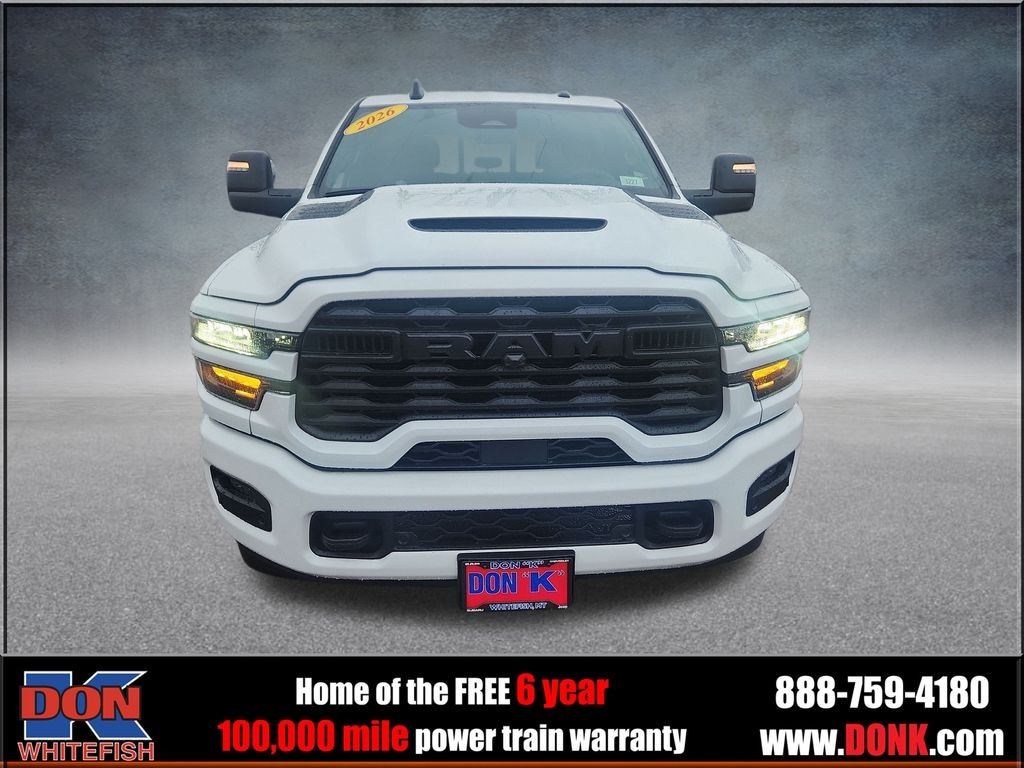 New 2026 Ram 2500 BLACK EXPRESS CREW CAB 4X4 6'4 BOX Pickup