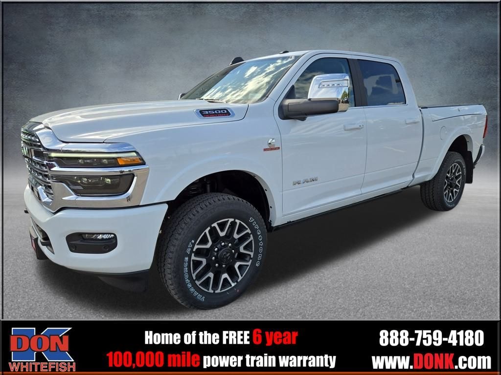 New 2025 Ram 3500 LIMITED LONGHORN CREW CAB 4X4 6'4 BOX Pickup