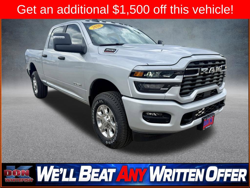 2026 Ram 3500 BIG HORN CREW CAB 4X4 Pickup