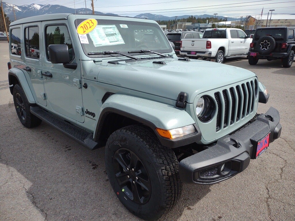 New 2023 Jeep Wrangler 4-DOOR SAHARA ALTITUDE 4X4 Sport Utility