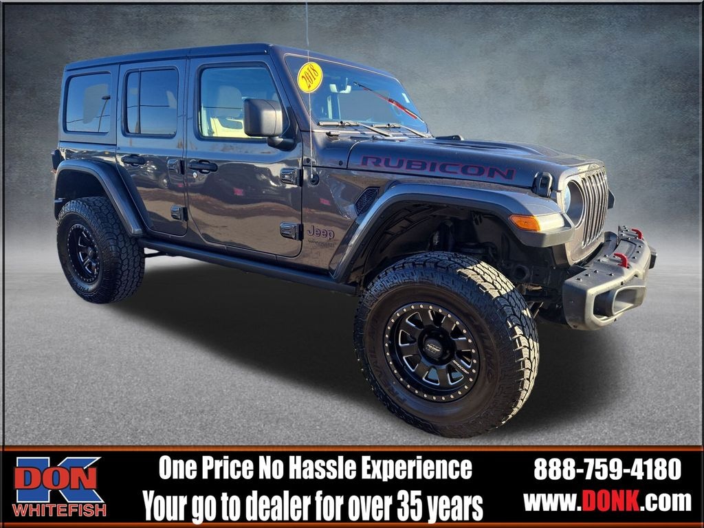 Used 2018 Jeep Wrangler Unlimited Rubicon 4x4 SUV