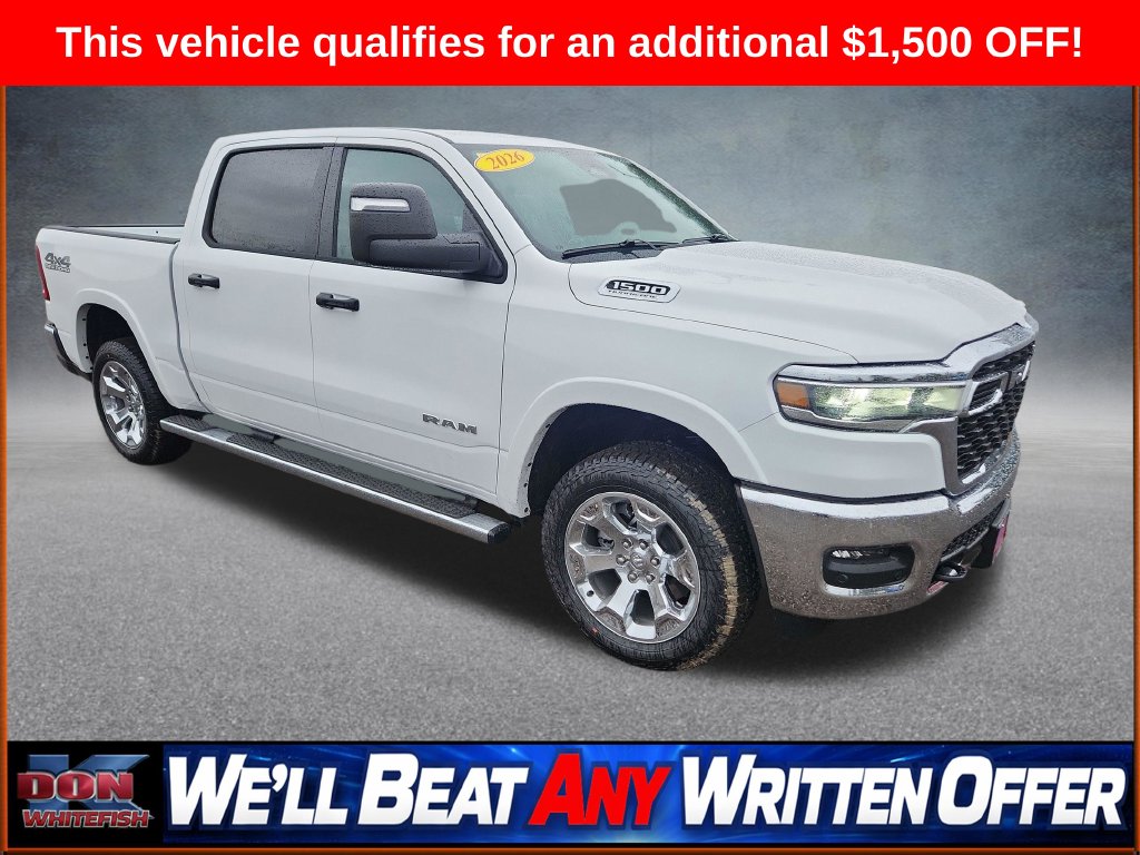 2026 Ram 1500 BIG HORN CREW CAB 4X4 5'7 BOX Pickup