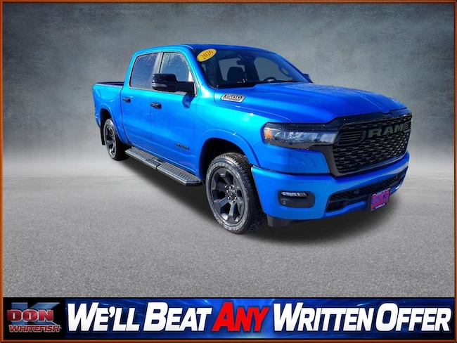 New 2026 Ram 1500 BIG HORN CREW CAB 4X4 5'7 BOX Pickup for sale in Whitefish, MT