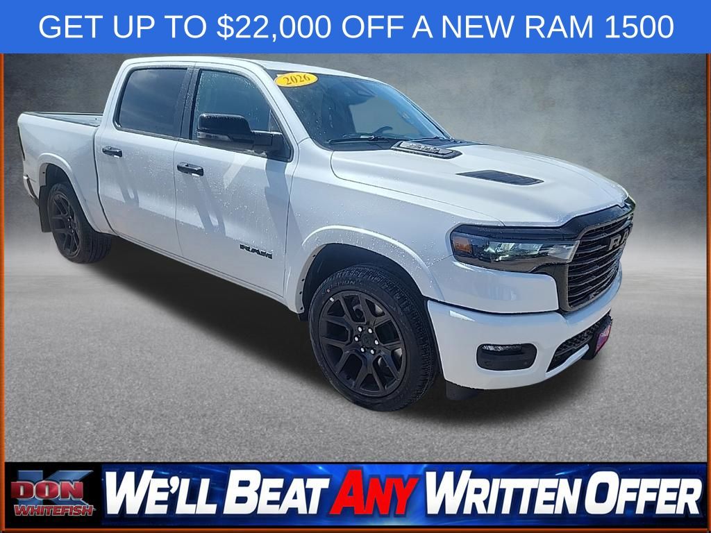 2026 Ram 1500 LARAMIE CREW CAB 4X4 5'7 BOX