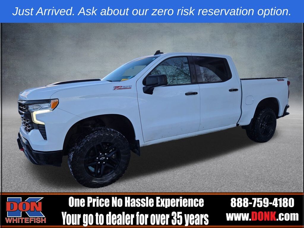 Used 2022 Chevrolet Silverado 1500 LT Trail Boss Truck Crew Cab