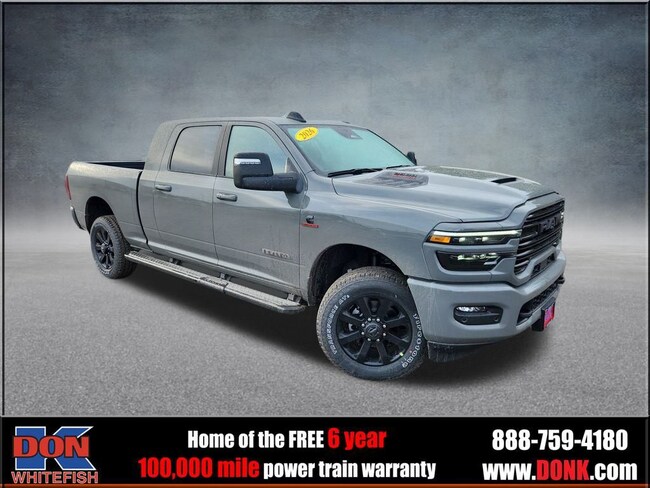 New 2026 Ram 2500 LARAMIE MEGA CAB 4X4 6'4 BOX Pickup for sale in Whitefish, MT