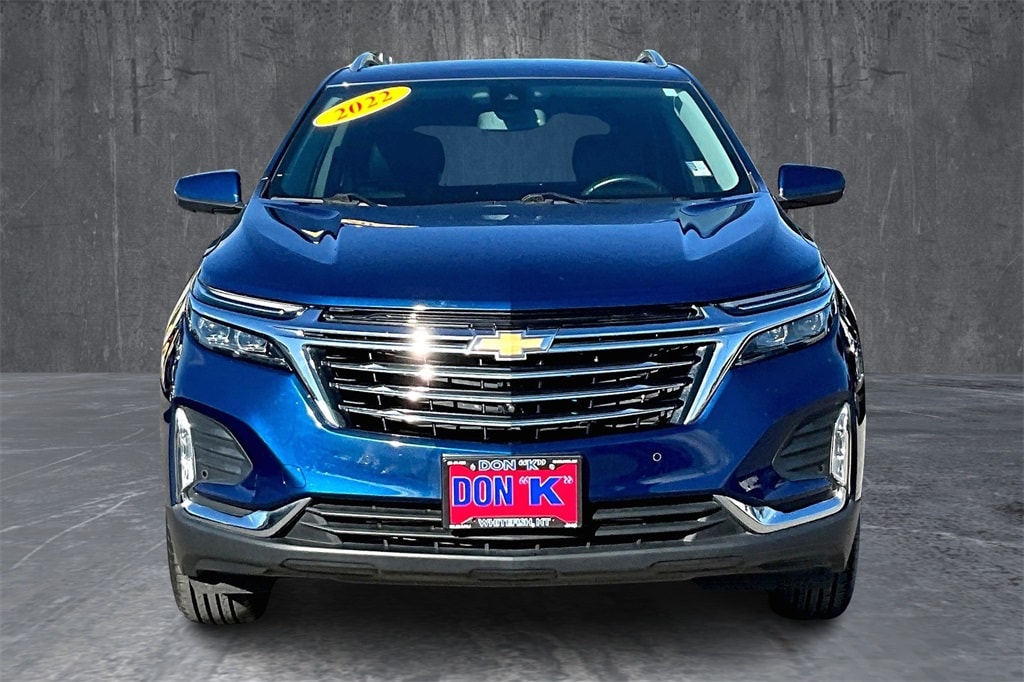 Used 2022 Chevrolet Equinox Premier with VIN 2GNAXXEVXN6112128 for sale in Whitefish, MT