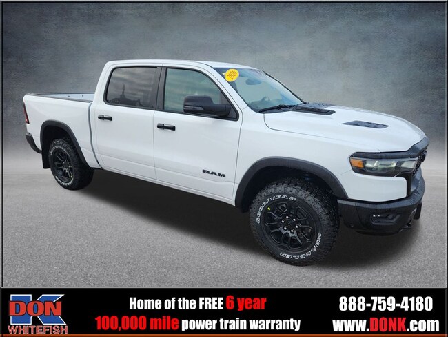 New 2026 Ram 1500 REBEL CREW CAB 4X4 5'7 BOX Pickup for sale in Whitefish, MT
