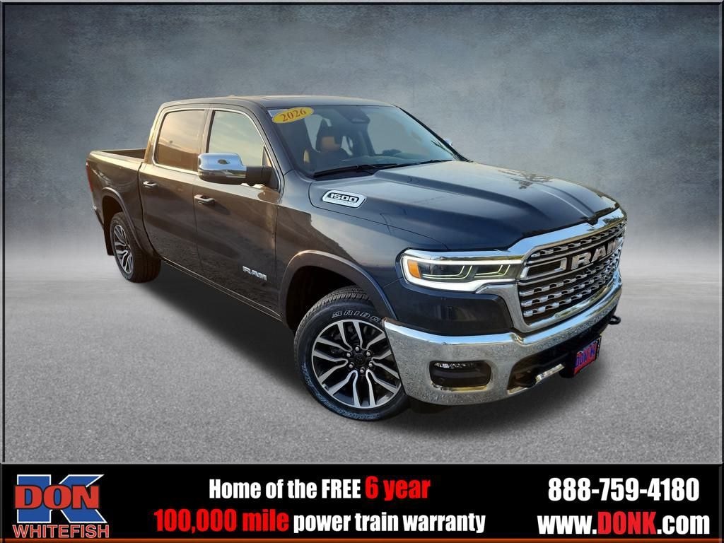 New 2026 Ram 1500 LIMITED LONGHORN CREW CAB 4X4 5'7 BOX Pickup