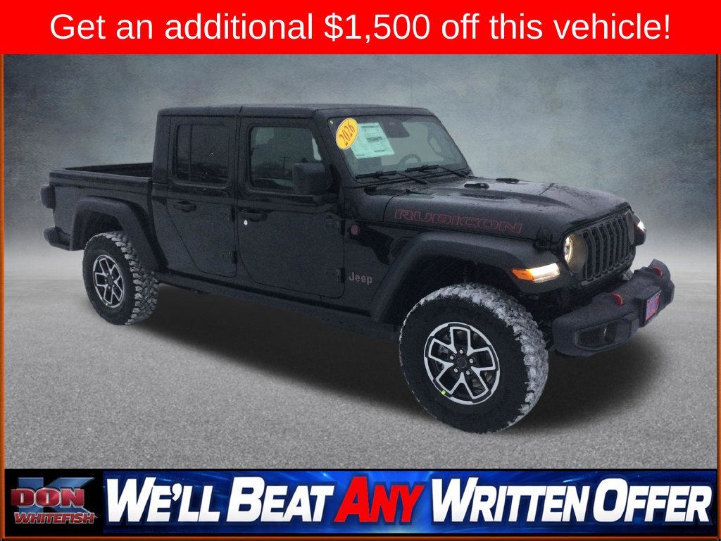 2026 Jeep Gladiator RUBICON 4X4 Pickup