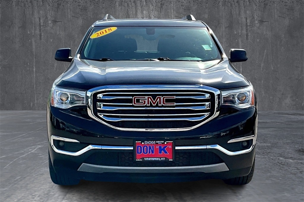 Used 2018 GMC Acadia SLT-1 with VIN 1GKKNULS4JZ212898 for sale in Whitefish, MT