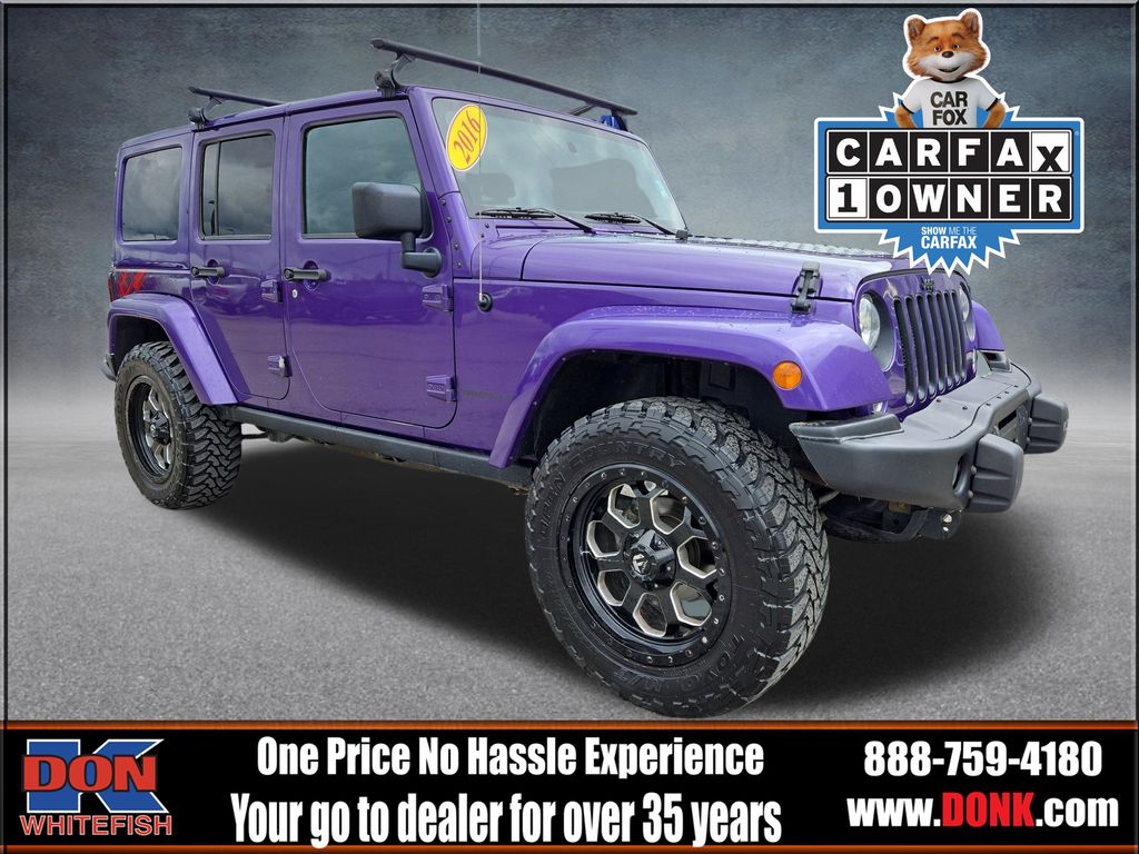 2016 Jeep Wrangler Unlimited Backcountry