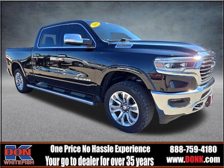 2019 Ram 1500 Longhorn  4x4 Truck Crew Cab