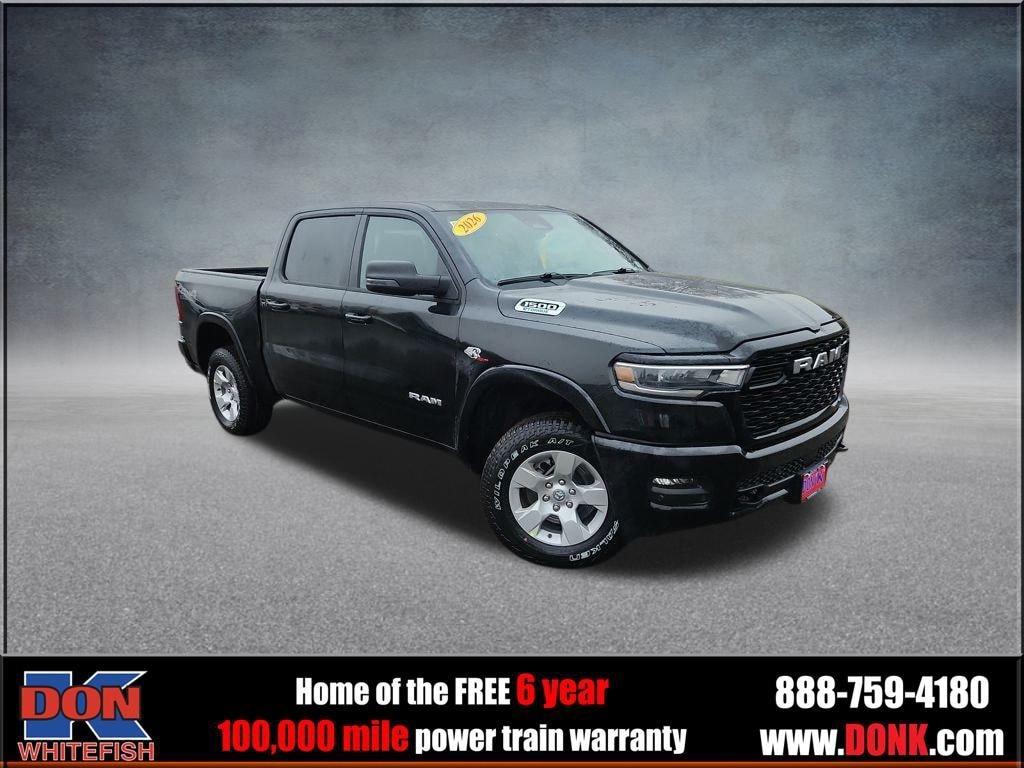 New 2026 Ram 1500 BIG HORN CREW CAB 4X4 5'7 BOX Pickup