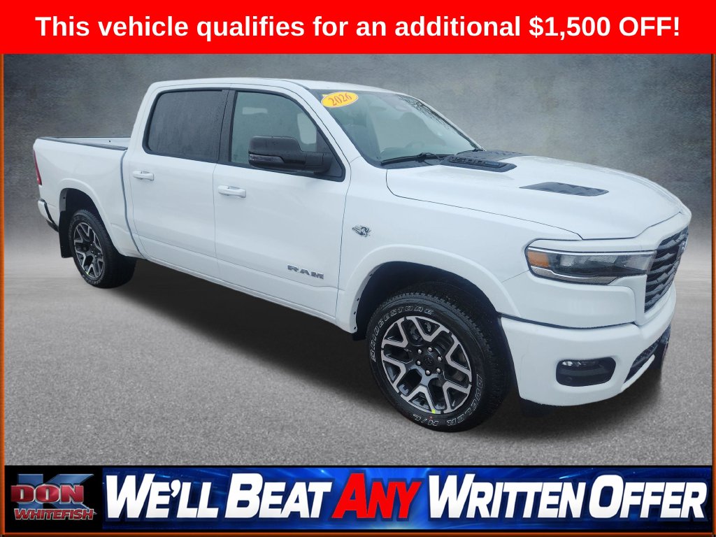 2026 Ram 1500 LARAMIE CREW CAB 4X4 5'7 BOX Pickup