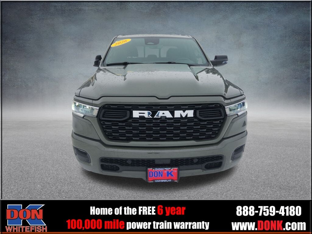 New 2026 Ram 1500 BIG HORN CREW CAB 4X4 5'7 BOX Pickup