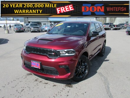Featured New 2021 Dodge Durango GT PLUS AWD Sport Utility for Sale in Whitefish, MT