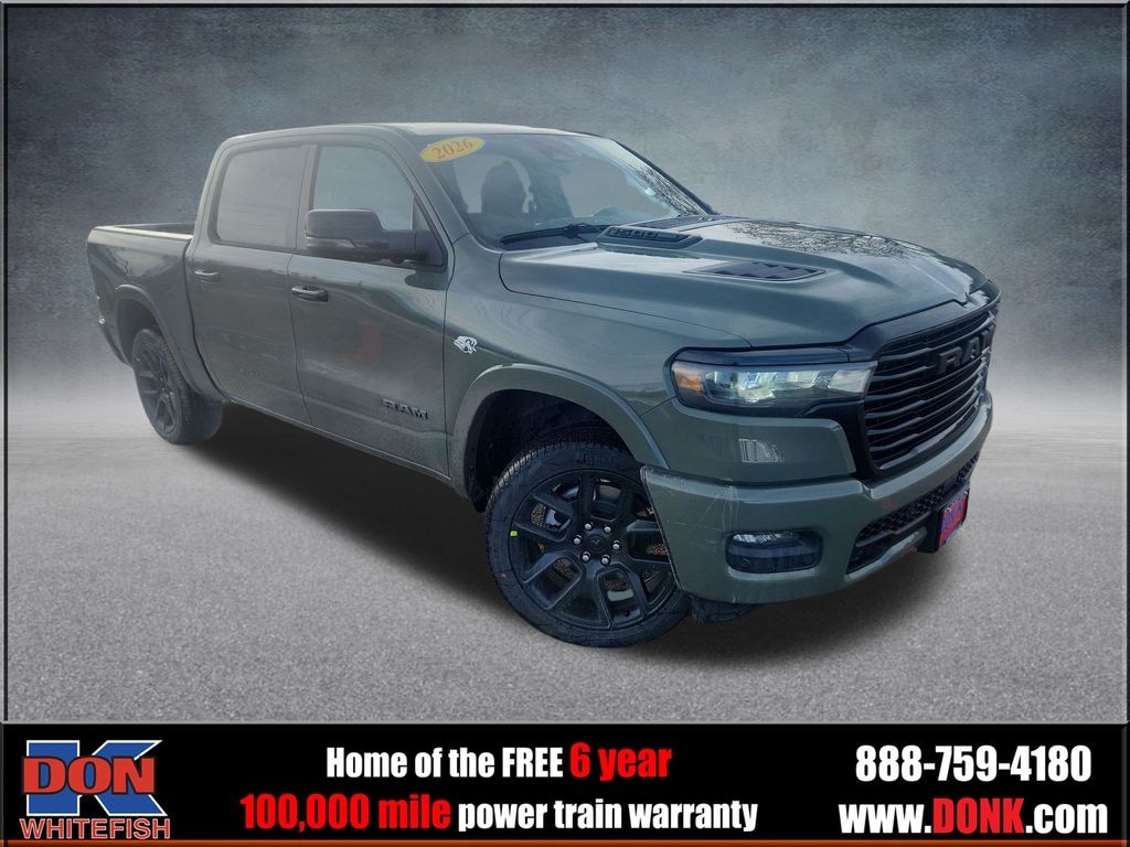 New 2026 Ram 1500 LARAMIE CREW CAB 4X4 5'7 BOX Pickup