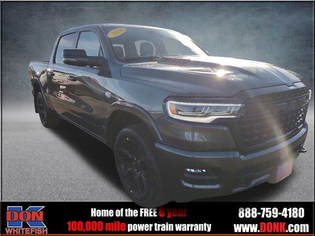 New 2026 Ram 1500 LIMITED CREW CAB 4X4 5'7 BOX Pickup for sale in Whitefish, MT
