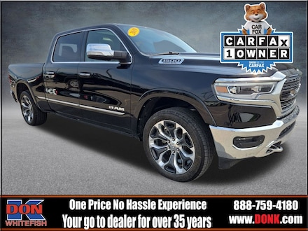 2019 Ram 1500 Limited 4x4 Truck Crew Cab
