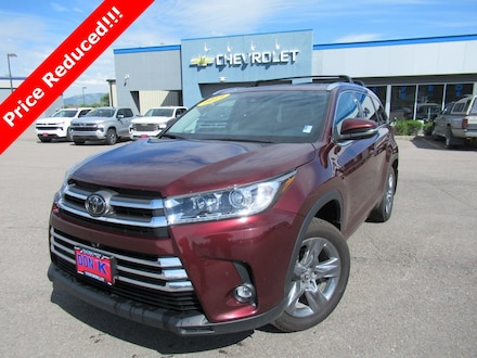 Featured Used 2019 Toyota Highlander SUV for Sale near Evergreen, MT