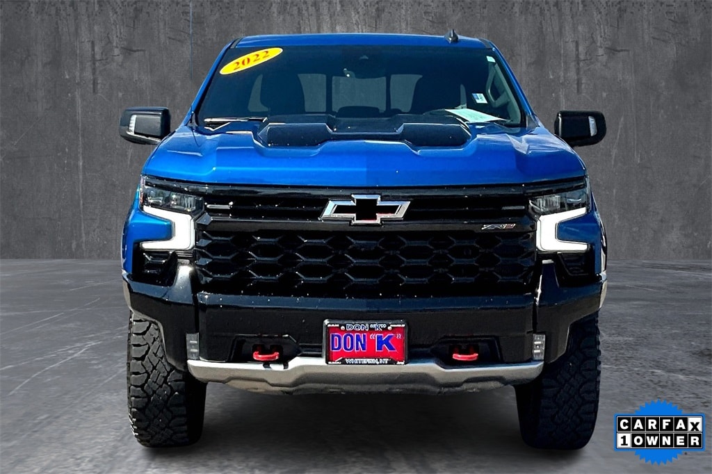 Used 2022 Chevrolet Silverado 1500 ZR2 with VIN 3GCUDHEL7NG630687 for sale in Whitefish, MT