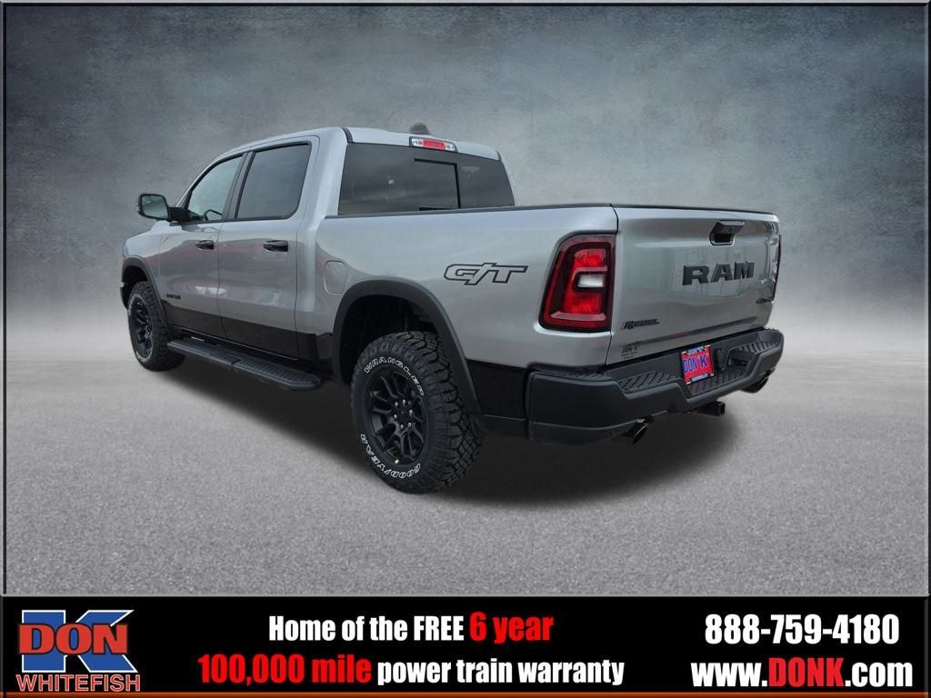 New 2026 Ram 1500 REBEL CREW CAB 4X4 5'7 BOX Pickup