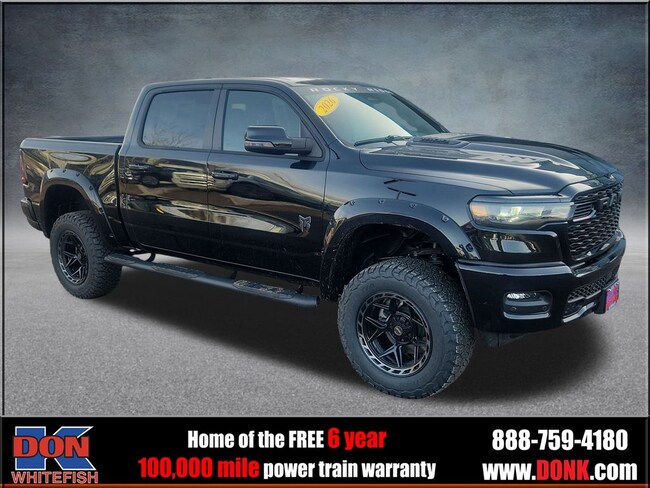 New 2026 Ram 1500 BIG HORN CREW CAB 4X4 5'7 BOX Pickup for sale in Whitefish, MT
