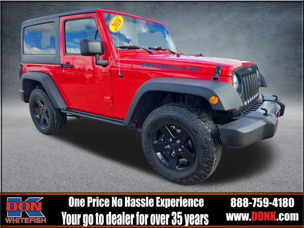 2016 Jeep Wrangler Black Bear