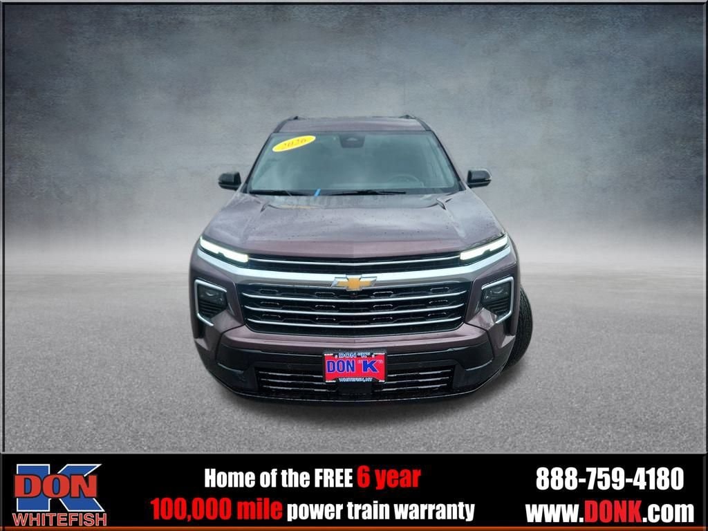 New 2026 Chevrolet Traverse High Country SUV