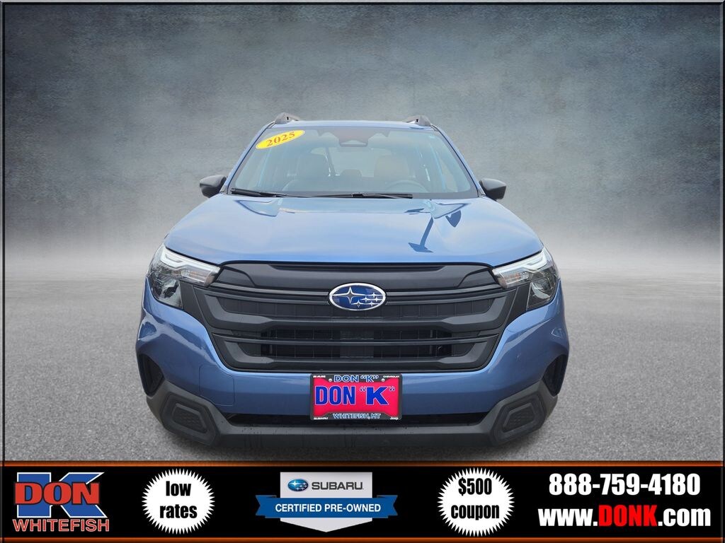 Certified 2025 Subaru Forester Base AWD