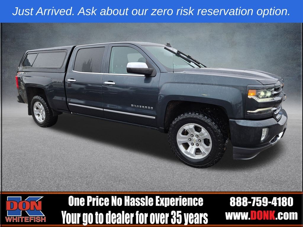 Used 2018 Chevrolet Silverado 1500 LTZ Z71 4WD Crew Cab